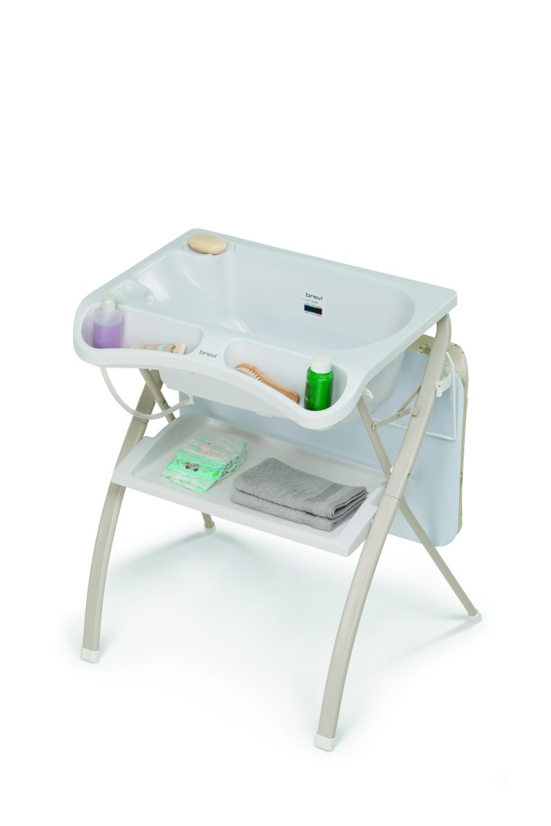 Podloga za previjanje i kada Lindo Brevi - roza - Slika 3