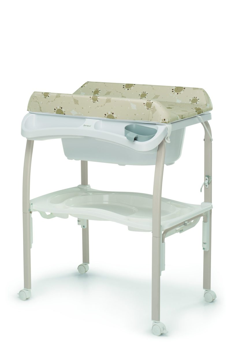 Podloga za previjanje i kada Pratico Brevi - siva - Slika 2